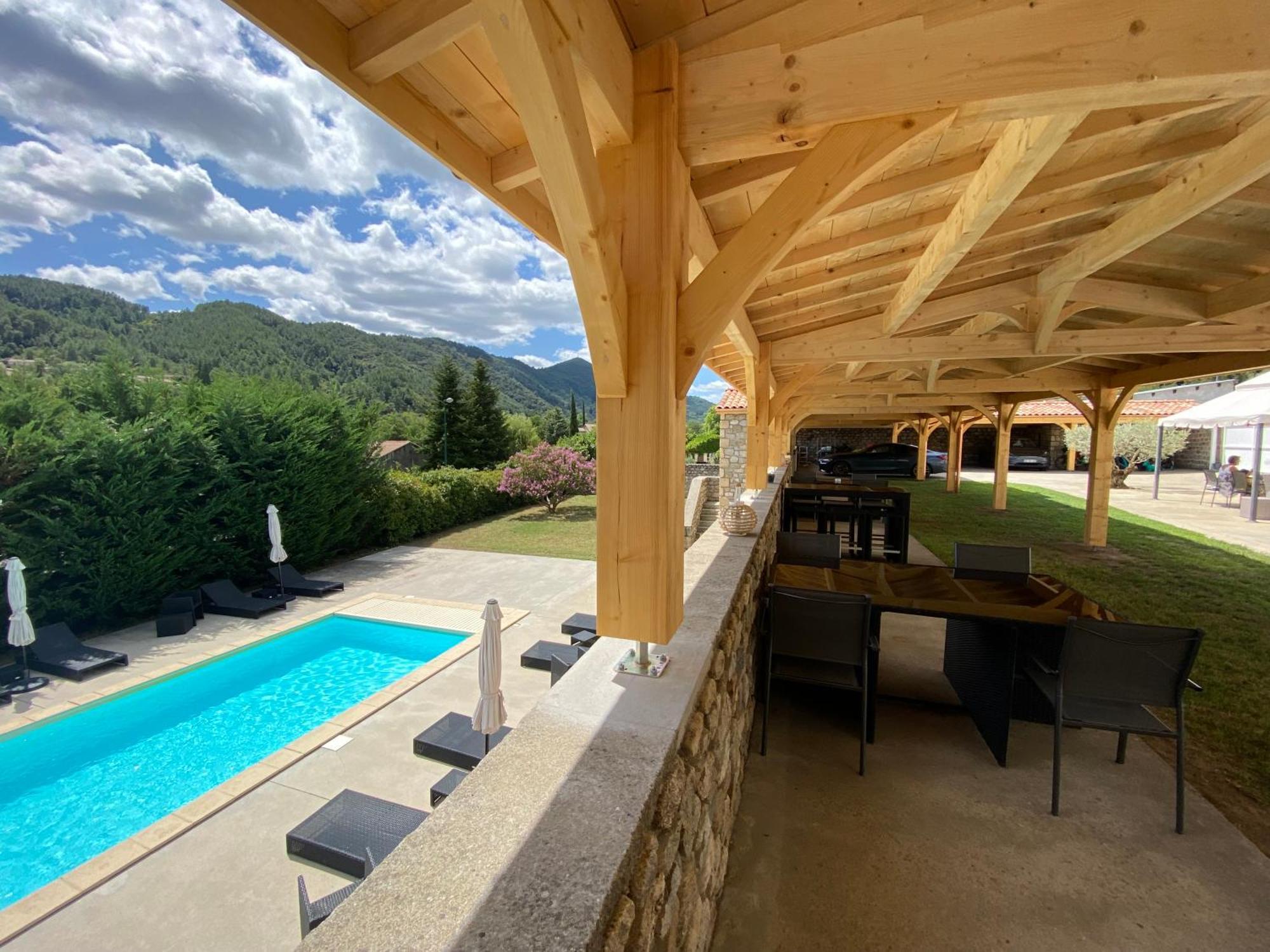 Domaine Les Buis Bed & Breakfast Saint-Fortunat-sur-Eyrieux Екстериор снимка